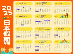 Calendar of Red Days 2025